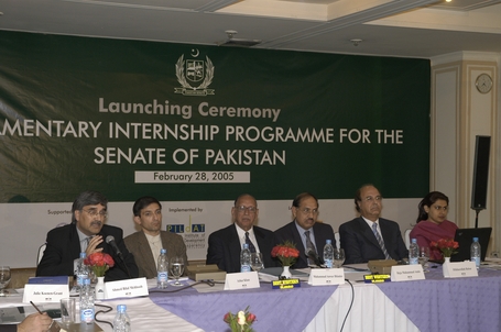 parliamentary launching senate programme internship ceremony pildat