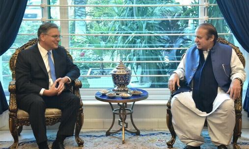 US Ambassador Donald Blome meets Pakistani political leaders - Pakistan Aaj  English TV